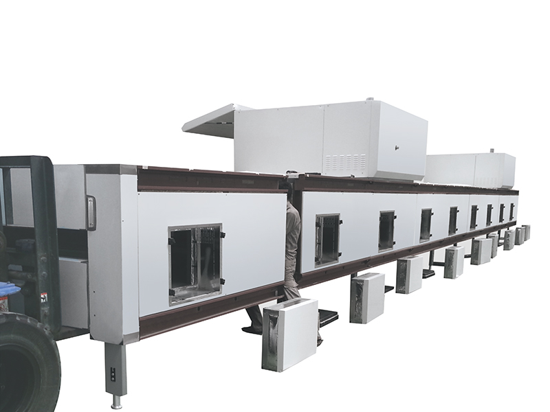 Indirect heated tunnel oven (LPG /NG /Diesel oil)